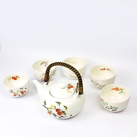 AWASAKA Japanese Tea Set (Porcelain) - Purematcha Australia