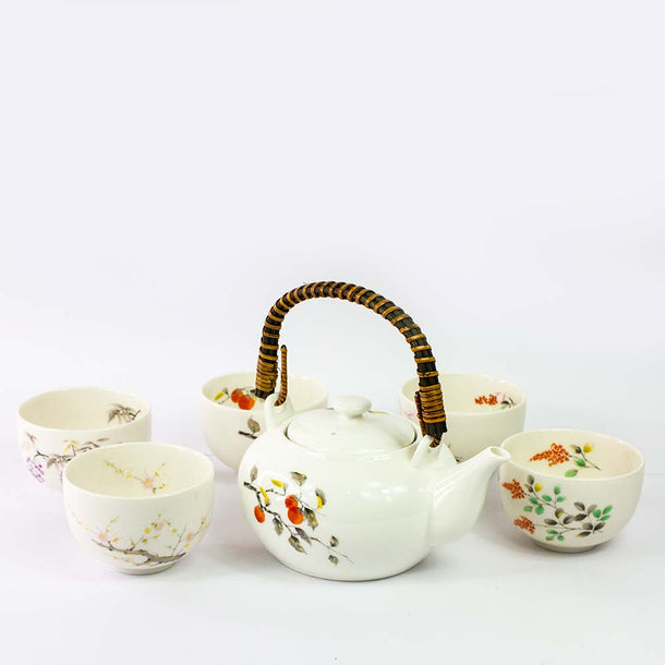 AWASAKA Japanese Tea Set (Porcelain) - Purematcha Australia