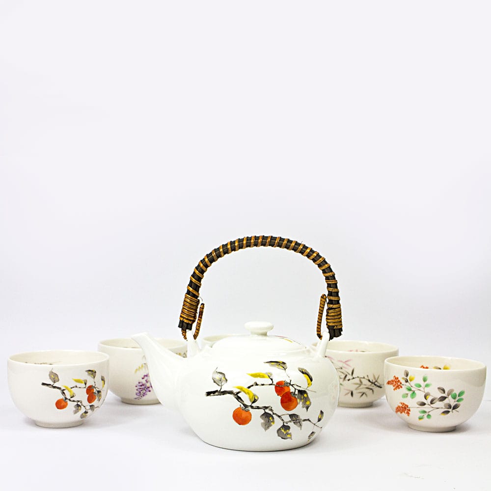 AWASAKA Japanese Tea Set (Porcelain) - Purematcha Australia