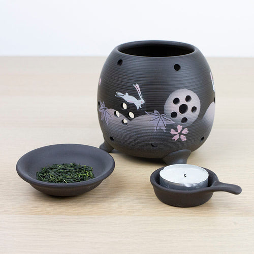 CHAKORO Tea Incense Burner (Tokoname-yaki) - Purematcha Australia