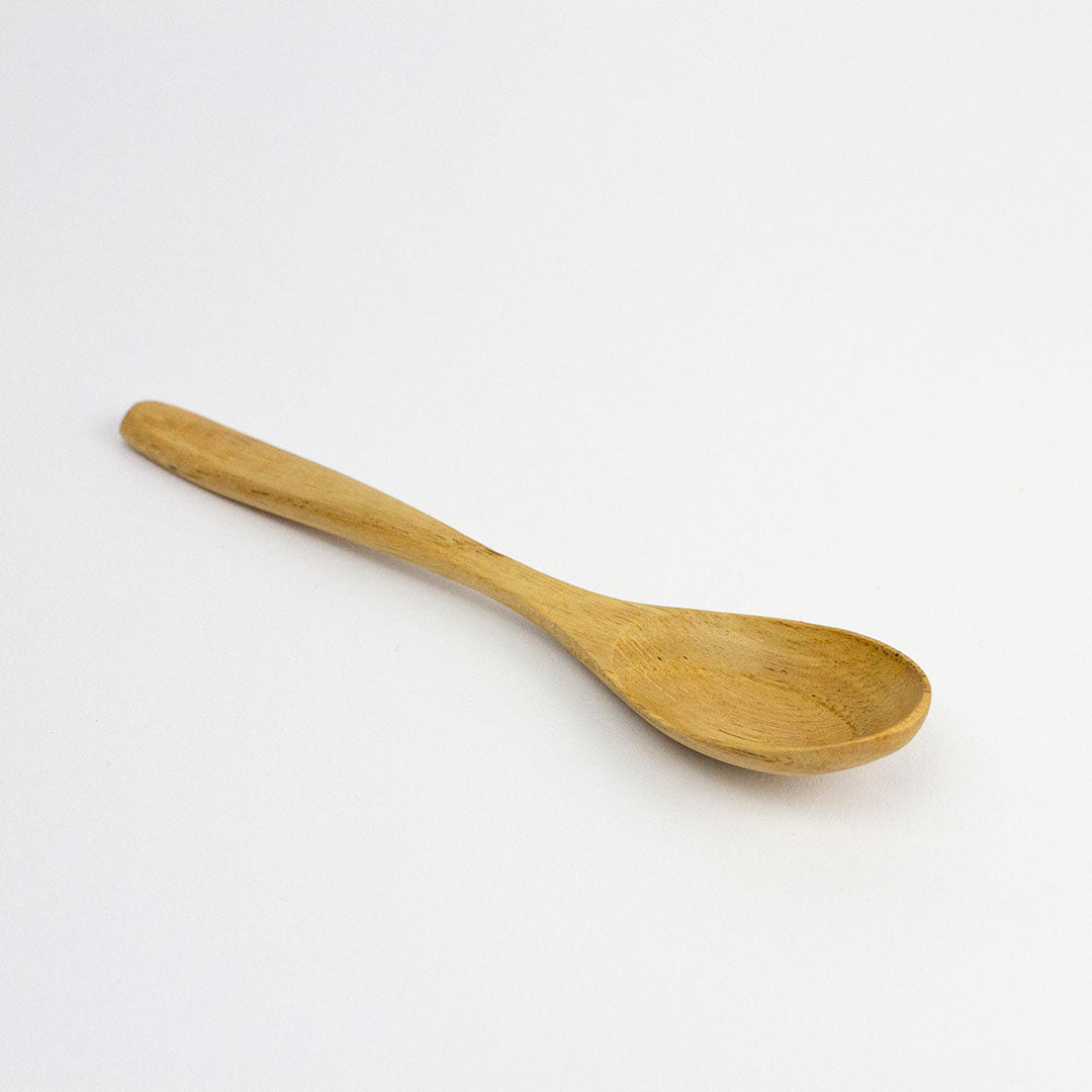 Chestnut Wood Tea Spoon (Made in Japan) - Purematcha Australia