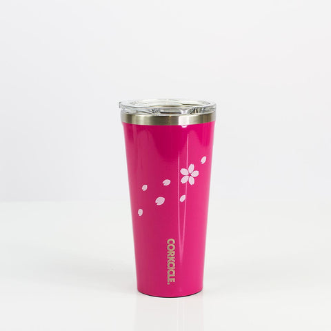 Corkcicle Sakura Insulated Tumbler Pink (475ml) Limited Edition - Purematcha Australia