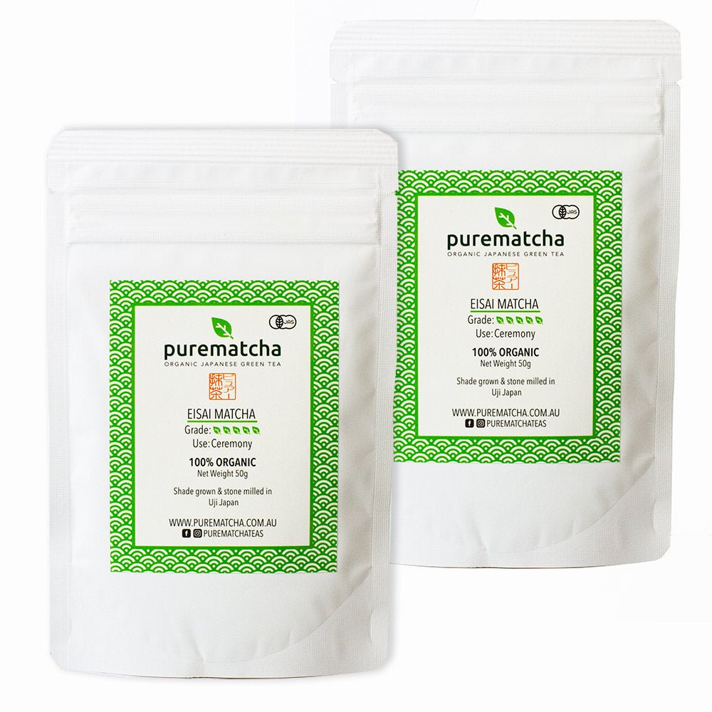 EISAI Organic Ceremonial Pure Matcha Powder - Purematcha Australia