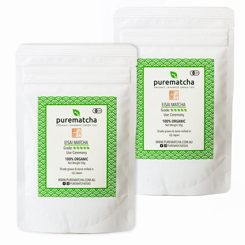 EISAI Organic Ceremonial Pure Matcha Powder - Purematcha Australia