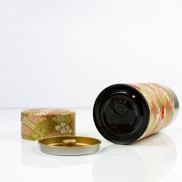 FUJI AOMI Japanese Washi Tea Canister - Purematcha Australia