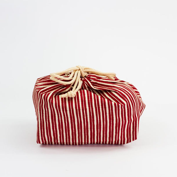 HAKOYA Red Drawstring Travel Bag for Matcha Set - Purematcha Australia