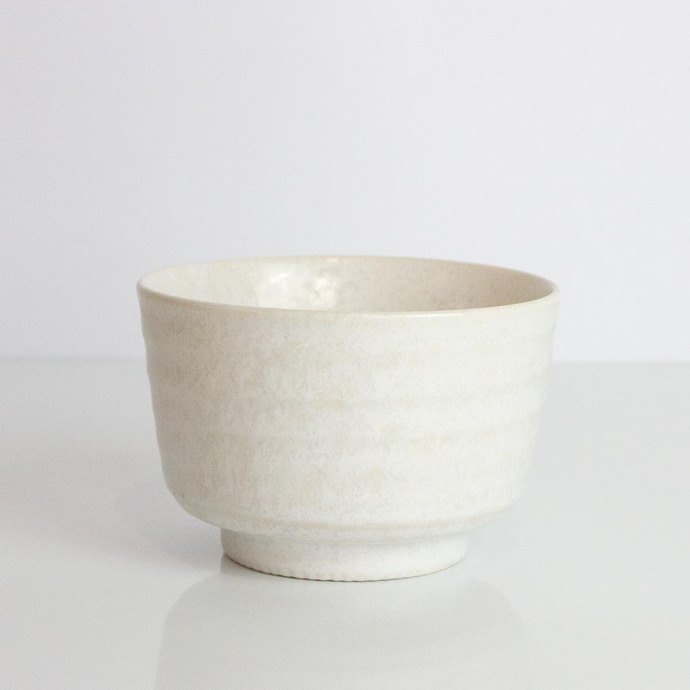 HIKARU Chawan White Matcha Bowl (260ml) - Purematcha Australia