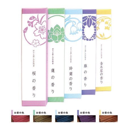Japanese Floral Incense Sticks - Purematcha Australia