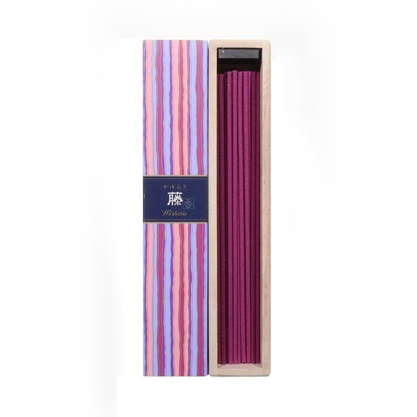 KAYURAGI Nippon Kodo Incense Sticks (40 sticks + Ceramic Holder) - Purematcha Australia