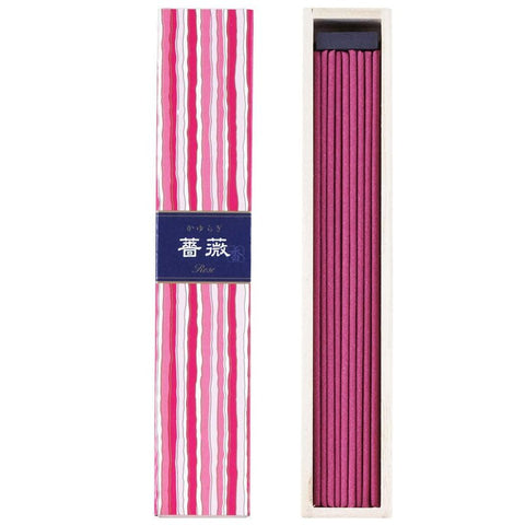 KAYURAGI Nippon Kodo Incense Sticks (40 sticks + Ceramic Holder) - Purematcha Australia