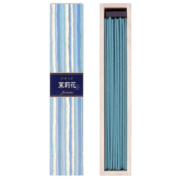 KAYURAGI Nippon Kodo Incense Sticks (40 sticks + Ceramic Holder) - Purematcha Australia
