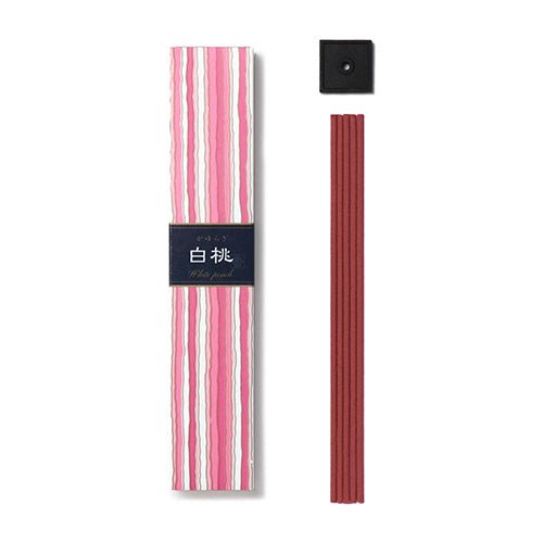 KAYURAGI Nippon Kodo Incense Sticks (40 sticks + Ceramic Holder) - Purematcha Australia