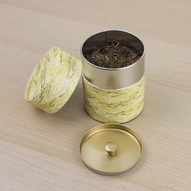 KIIRO 200g Washi Wrapped Tea Canister (Wide) - Purematcha Australia