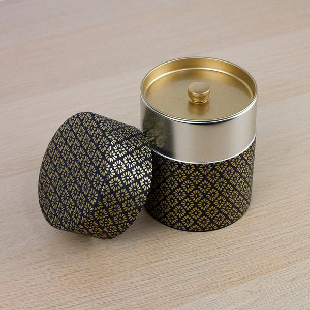 KURAI 200g Japanese Washi Tea Canister (Wide) - Purematcha Australia