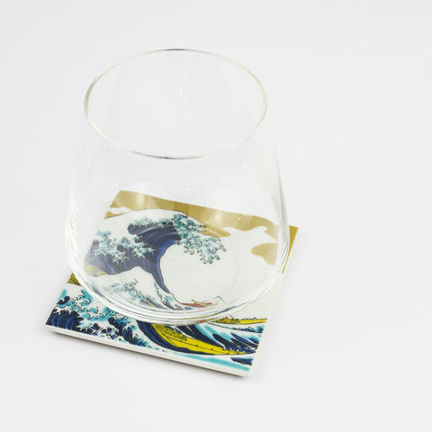 Kutani Porcelain Japanese Tea Coaster - Purematcha Australia