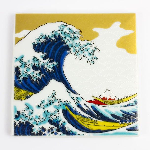 Kutani Porcelain Japanese Tea Coaster - Purematcha Australia