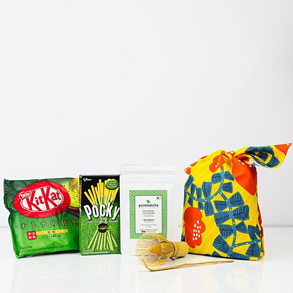 Matcha Tea with KitKat Pocky Set - Purematcha Australia