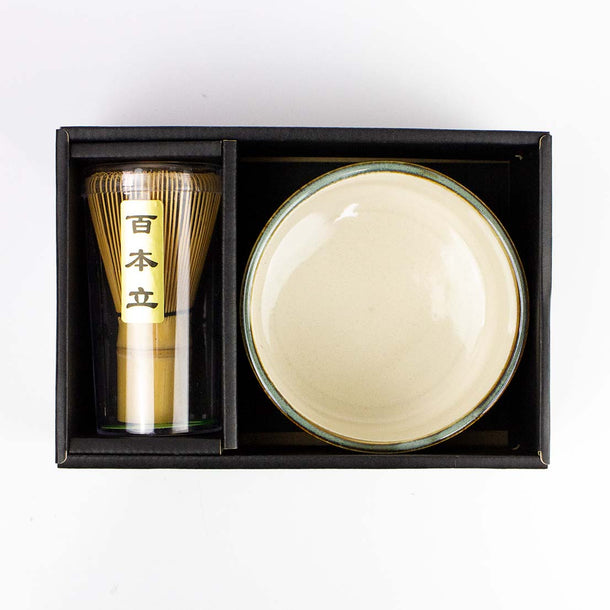Matcha Whisk and Tea Bowl Set - Purematcha Australia