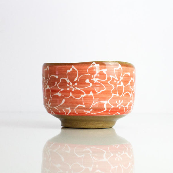 SAKURA Blood Orange Chawan Matcha Tea Bowl - Purematcha Australia