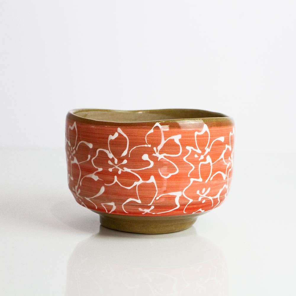 SAKURA Blood Orange Chawan Matcha Tea Bowl - Purematcha Australia