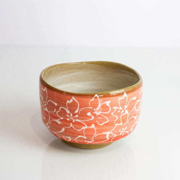 SAKURA Blood Orange Chawan Matcha Tea Bowl - Purematcha Australia
