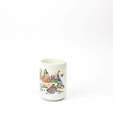 Seven Gods Of Japan Porcelain Japanese Teacup - Purematcha Australia