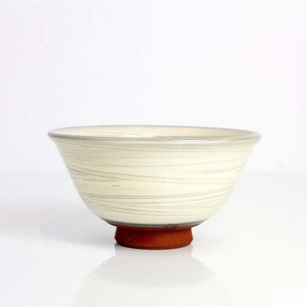 TOMOBAKO Swirling Brush Chawan - Purematcha Australia