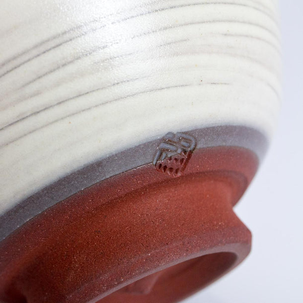 TOMOBAKO Swirling Brush Chawan - Purematcha Australia