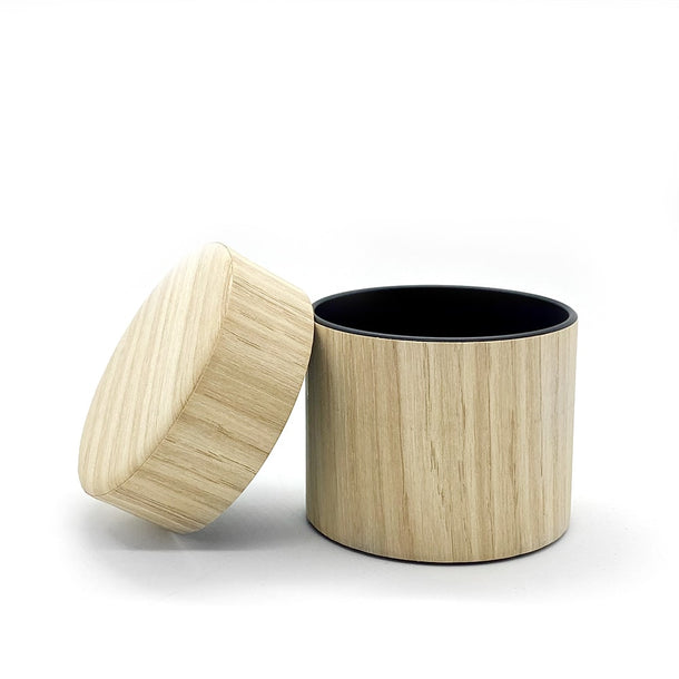 TYTE Airtight Canister in OAK wood - Purematcha Australia