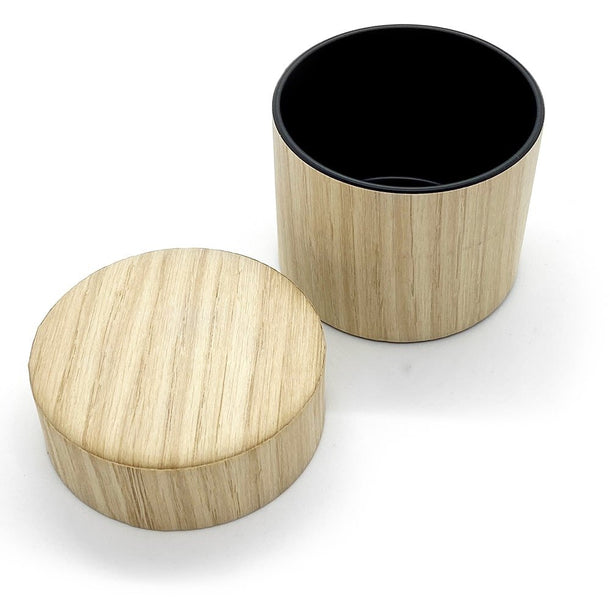 TYTE Airtight Canister in OAK wood - Purematcha Australia