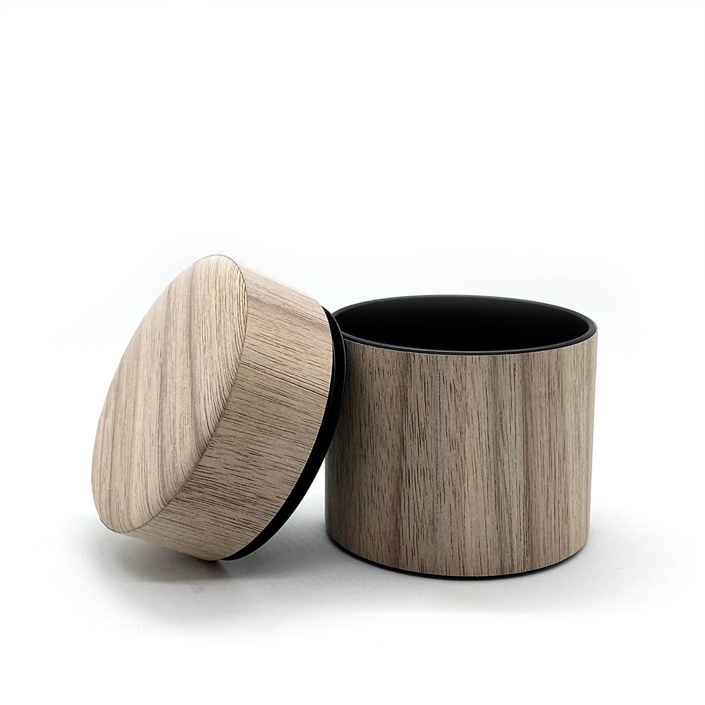 TYTE Airtight Canister in WALNUT wood - Purematcha Australia