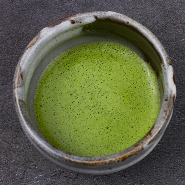 YUKI Snow Drip Matcha Bowl (Chawan) - Purematcha Australia