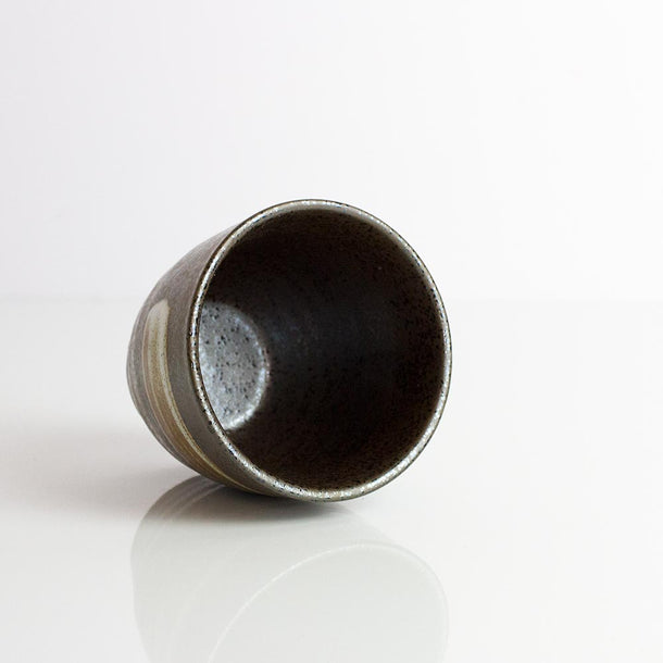 YUTEKI Yunomi Black Japanese Teacup - Purematcha Australia