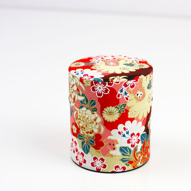 ZODIAC Mini Washi Wrapped Japanese Canister - Purematcha Australia
