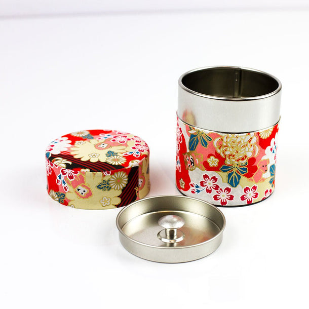 ZODIAC Mini Washi Wrapped Japanese Canister - Purematcha Australia