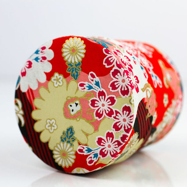 ZODIAC Mini Washi Wrapped Japanese Canister - Purematcha Australia