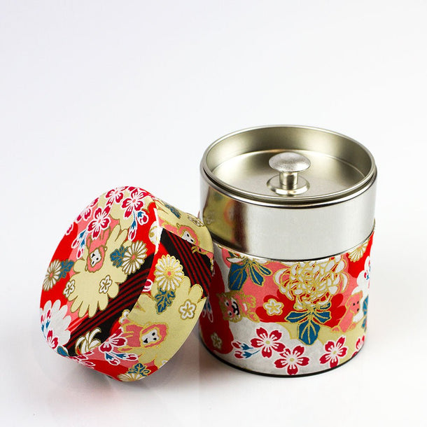 ZODIAC Mini Washi Wrapped Japanese Canister - Purematcha Australia