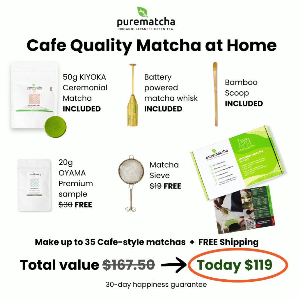 Home Cafe Matcha Kit
